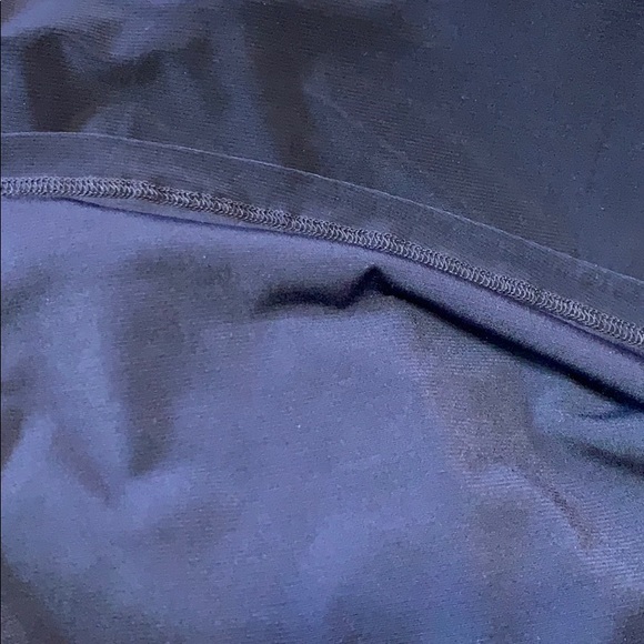 ❌DONATED❌Navy Blue Floral Sleeveless Two Tone V-neck Midi Dress - Picture 9 of 11